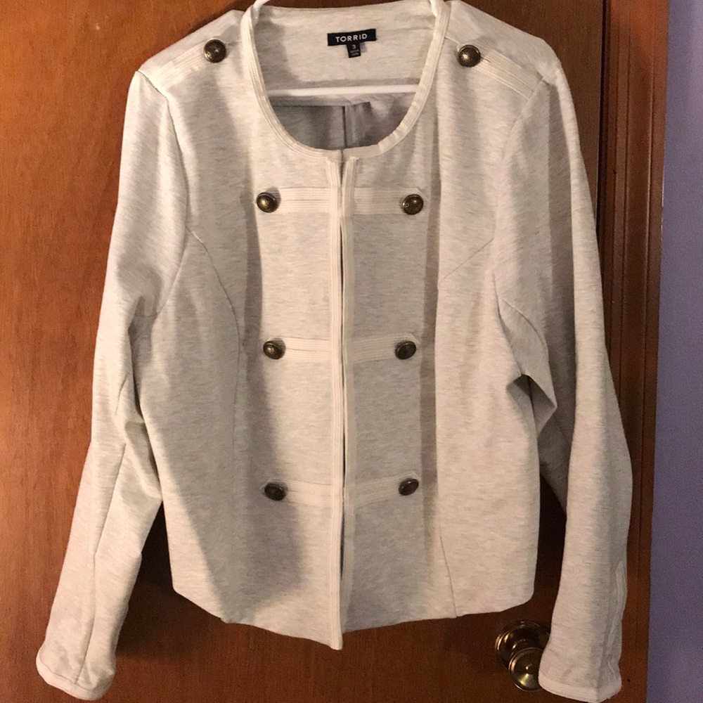 NWOT Torrid Military-Style Blazer/Coat